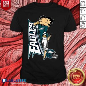 Top Betty Boop Philadelphia Eagles Football Shirt