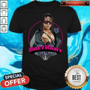 Official Bret Hart Hitman Shirt