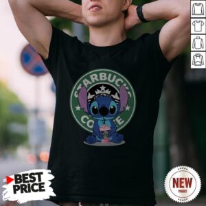 Stitch Hug Starbucks Coffee Shirt