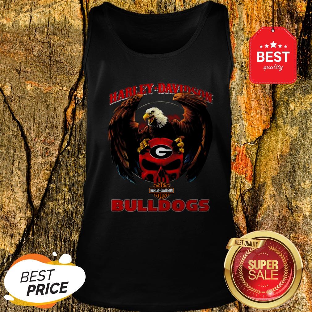 Eagle Harley-Davidson Georgia Bulldogs Logo Shirt