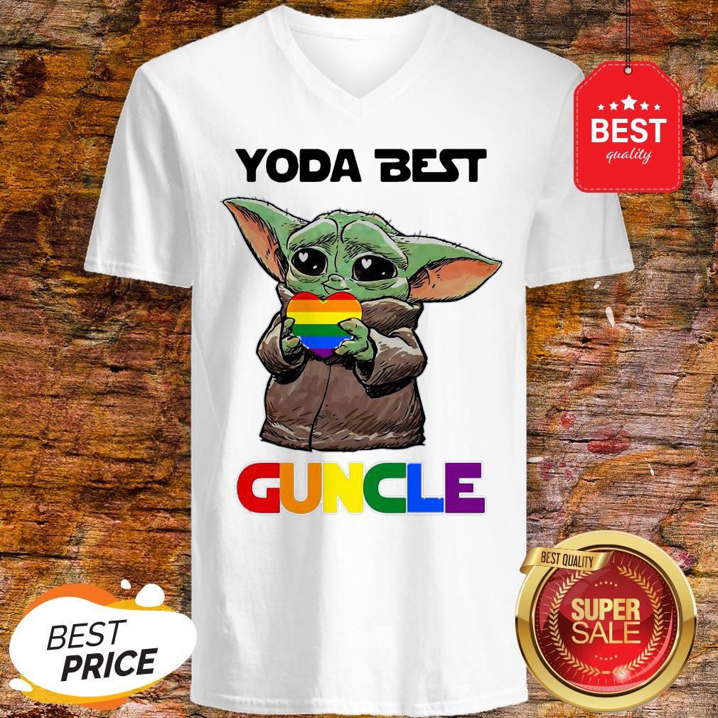 Official LGBT Baby Yoda Best Guncle Shirt