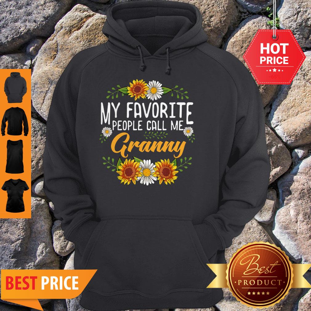 Awesome My Favorite People Call Me Granny Mothers Day Gifts Shirt