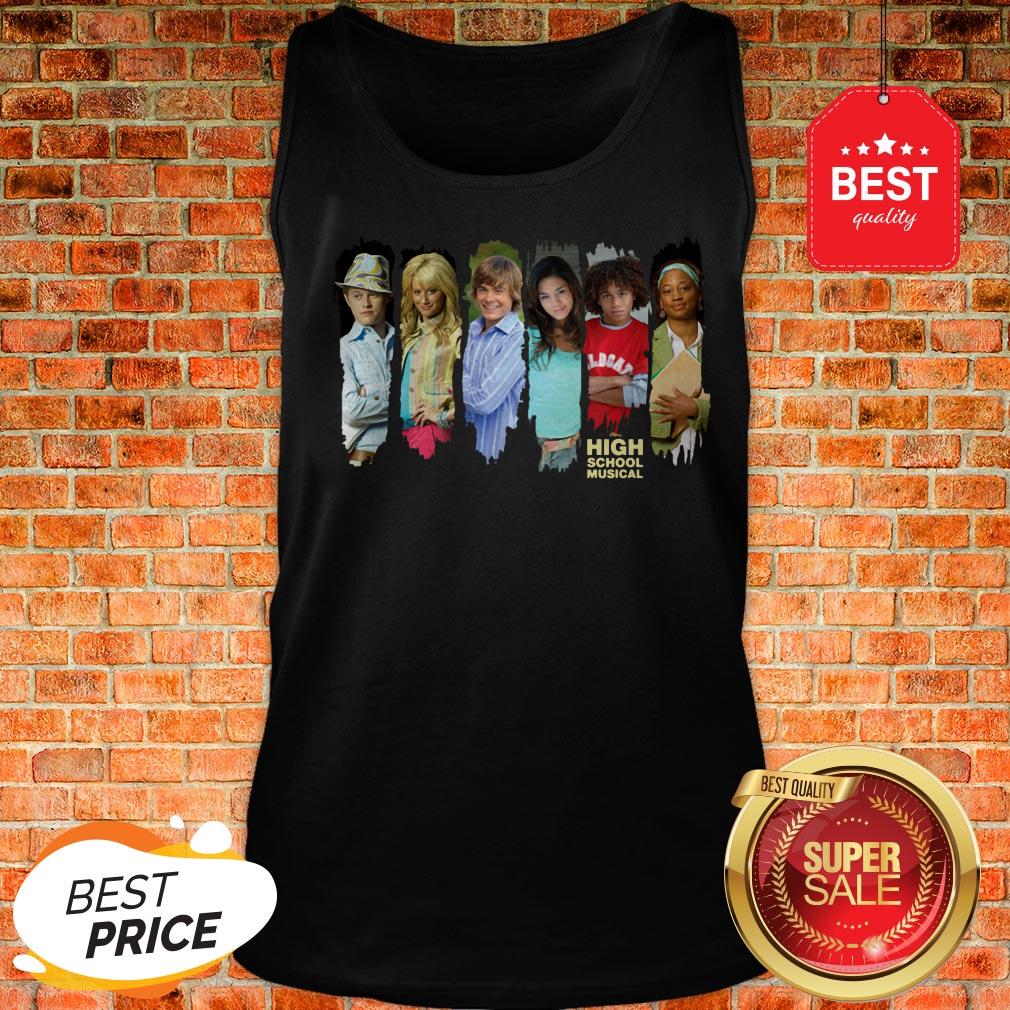 Official Disney Channel High School Musical Characters Shirt