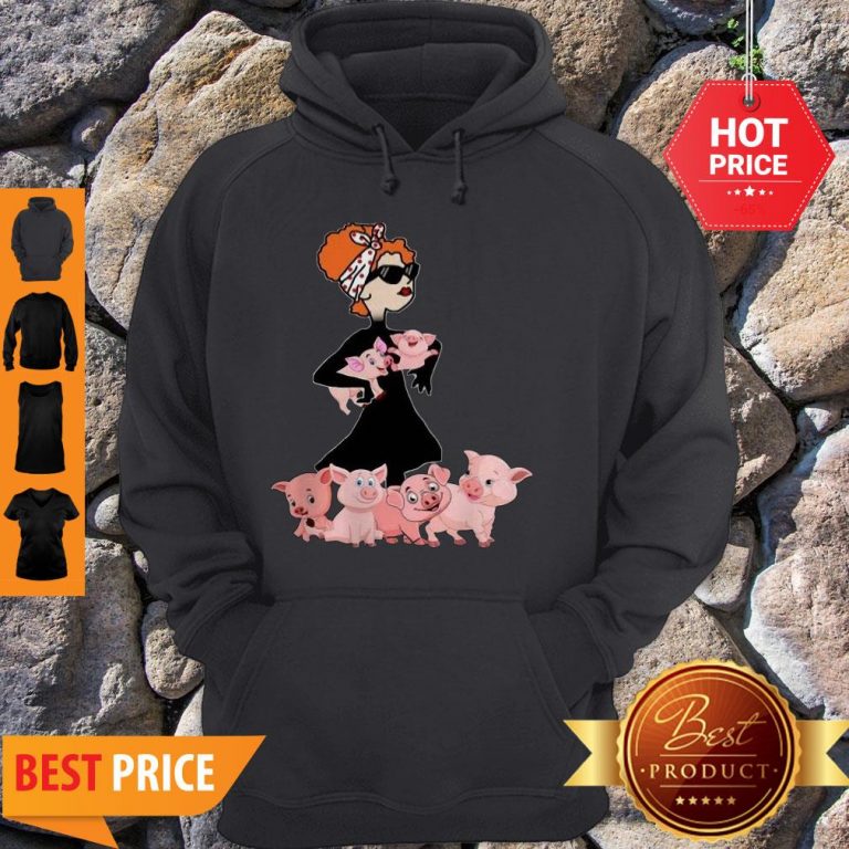 Pig A Cool Lady Crewneck Sorry My Nice Button Is Out Of Order But My Bite Me Button Works Just Fine Shirt