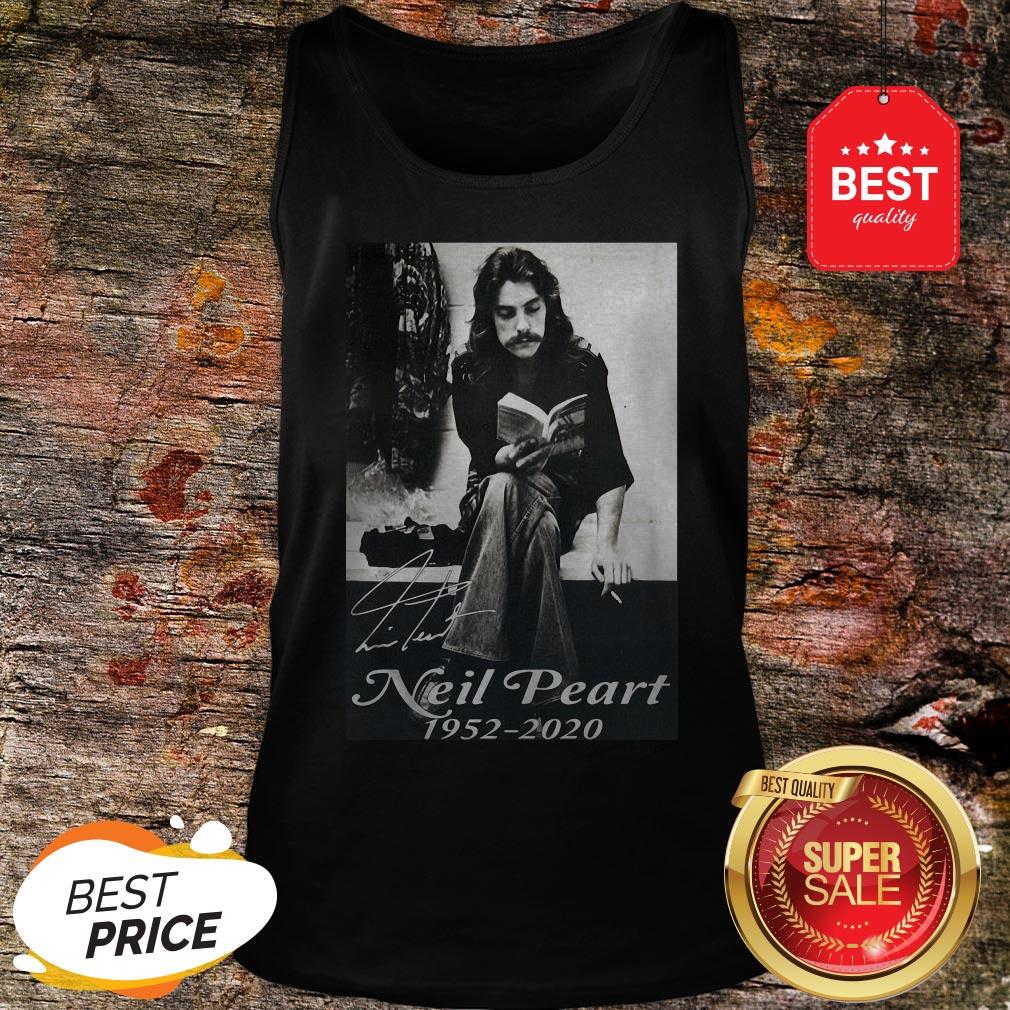 Official Signature Neil Peart 1952 2020 Poster Shirt