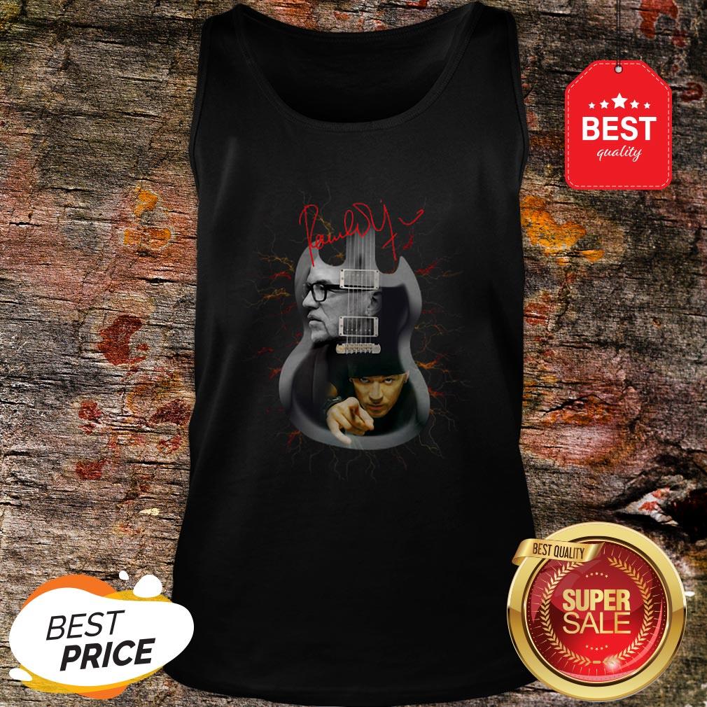 Official Pascal Obispo Guitarist Signature Shirt