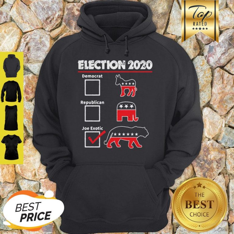 Election 2020 Democrat Republican Joe Exotic Tiger Shirt