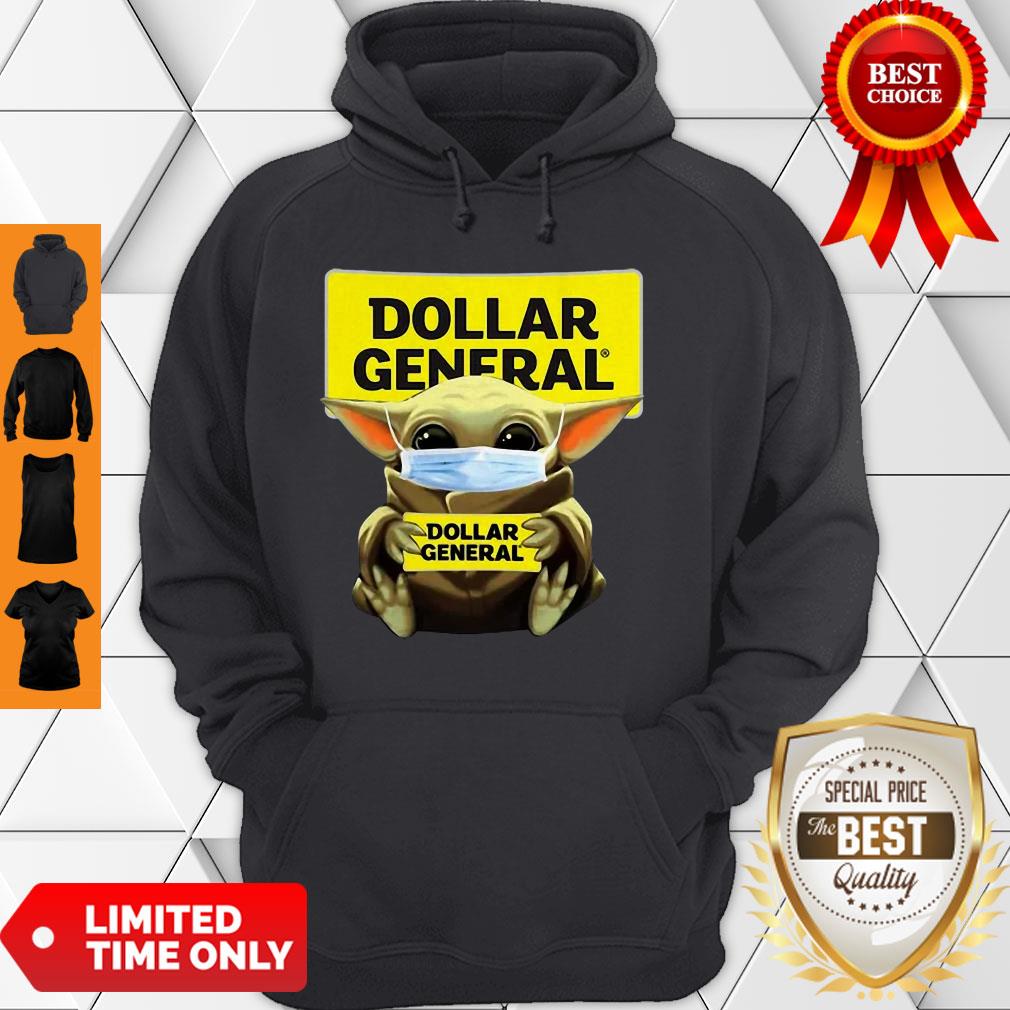Baby Yoda Hug Dollar General Logo Star Wars Shirt