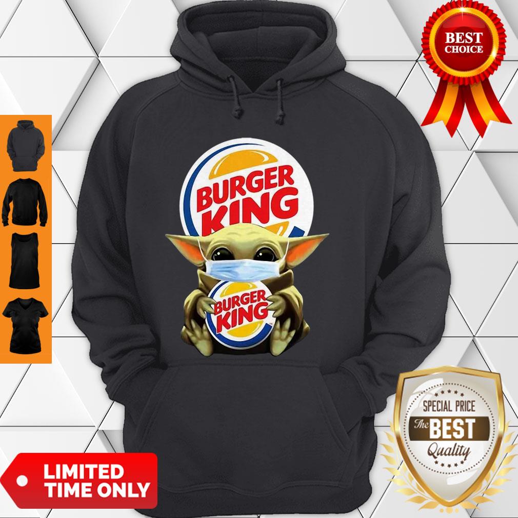 Star Wars Baby Yoda Mask Hug Burger King COVID-19 Shirt