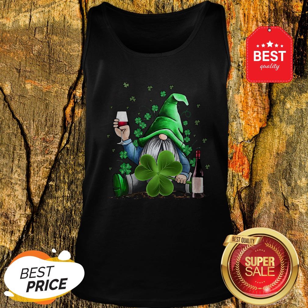 Official Gnomie Irish Drink Wine St. Patrick’s Day Shirt