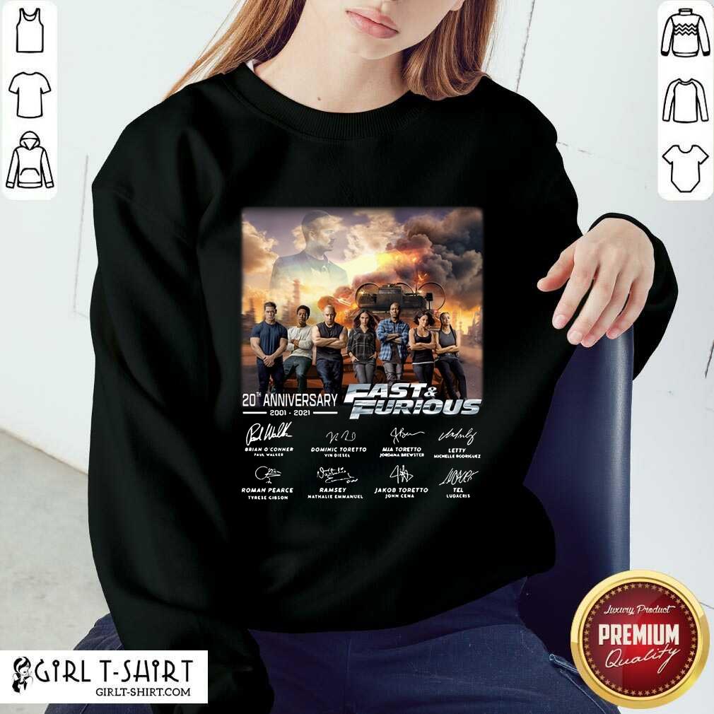 20Th Anniversary Fast And Furious Shirt