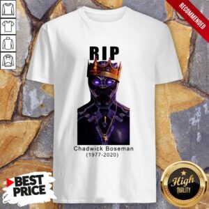 Actor Chadwick Boseman The Black Panther Marvel Shirt
