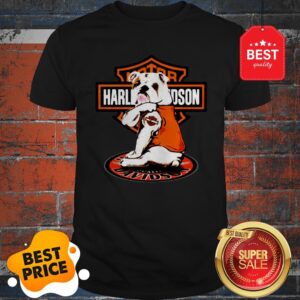 Official Bulldog Tattoo Motor Harley-Davidson Cycles Shirt