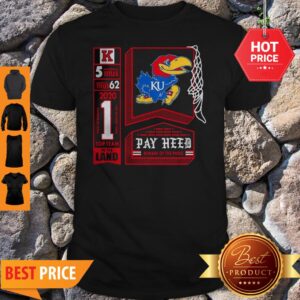 Rock Chalk Jayhawk Pay Heed Beware Of The Phog Shirt