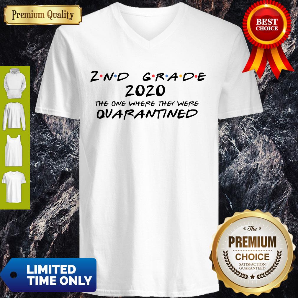 2nd Grade 2020 The One Where They Were Quarantined Shirt