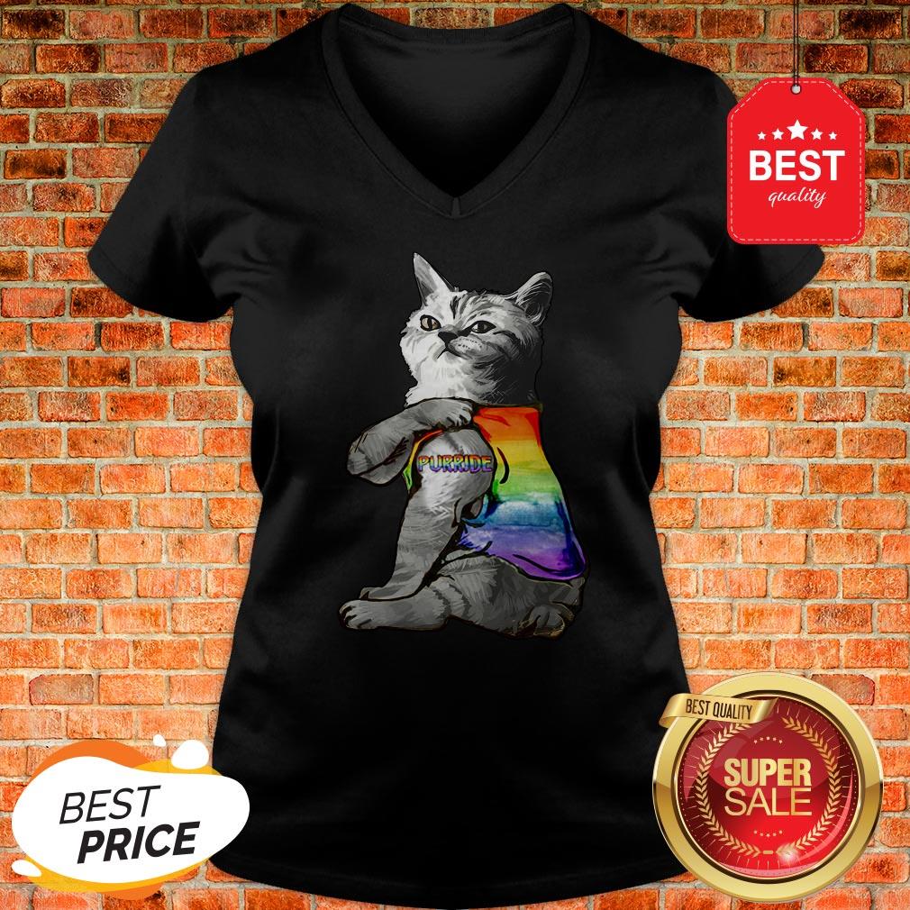 Official LGBT Purride Cat Shirt