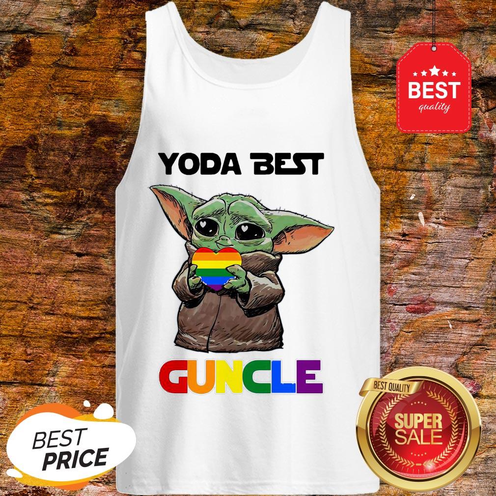 Official LGBT Baby Yoda Best Guncle Shirt