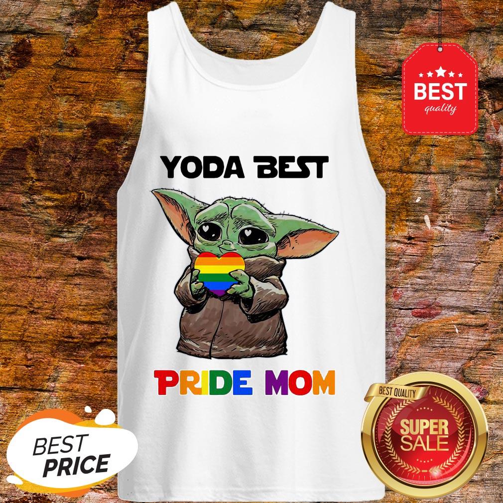 Official LGBT Baby Yoda Best Pride Mom Shirt