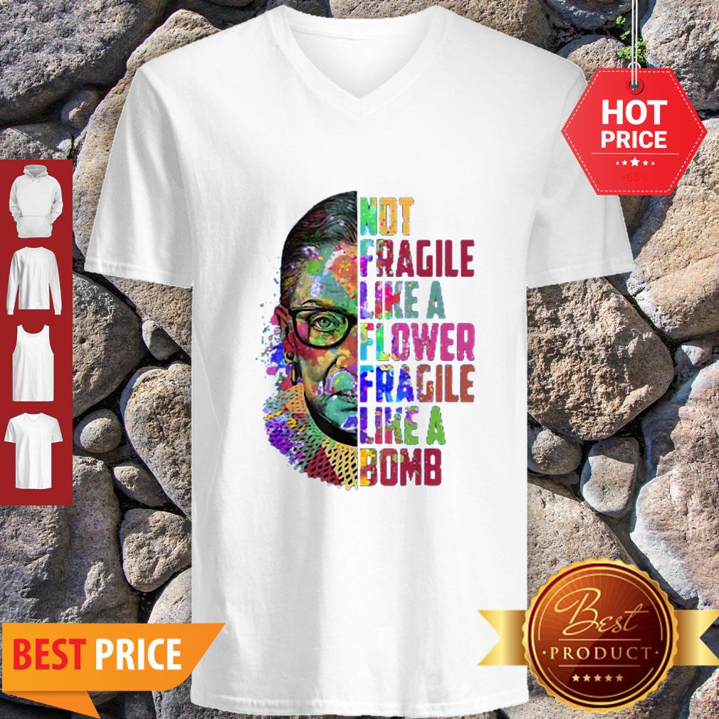 Official Fragile Like A Flower But A Bomb Shirt