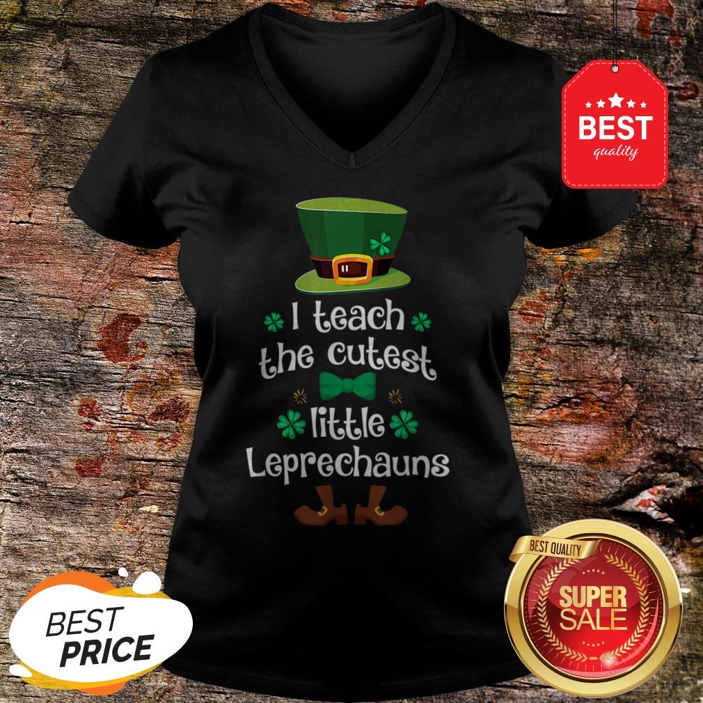 I Teach The Cutest Leprechauns Teacher St Patrick’s Day Shirt