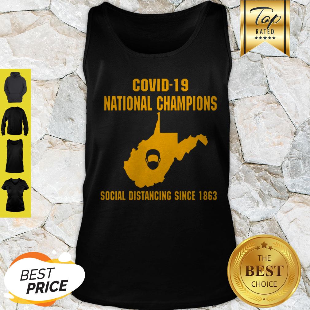 Covid-19 National Champions Social Distancing Since 1863 Shirt
