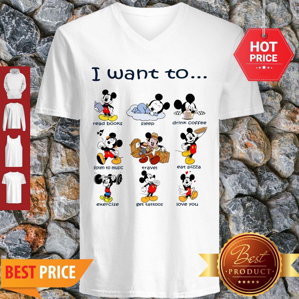 I Want To Do Everything Love You Disney Mickey Shirt