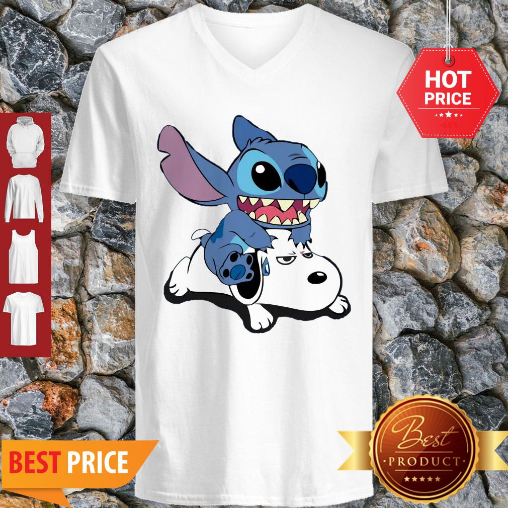Official A Friend For Life Stitch And Snoopy Shirt