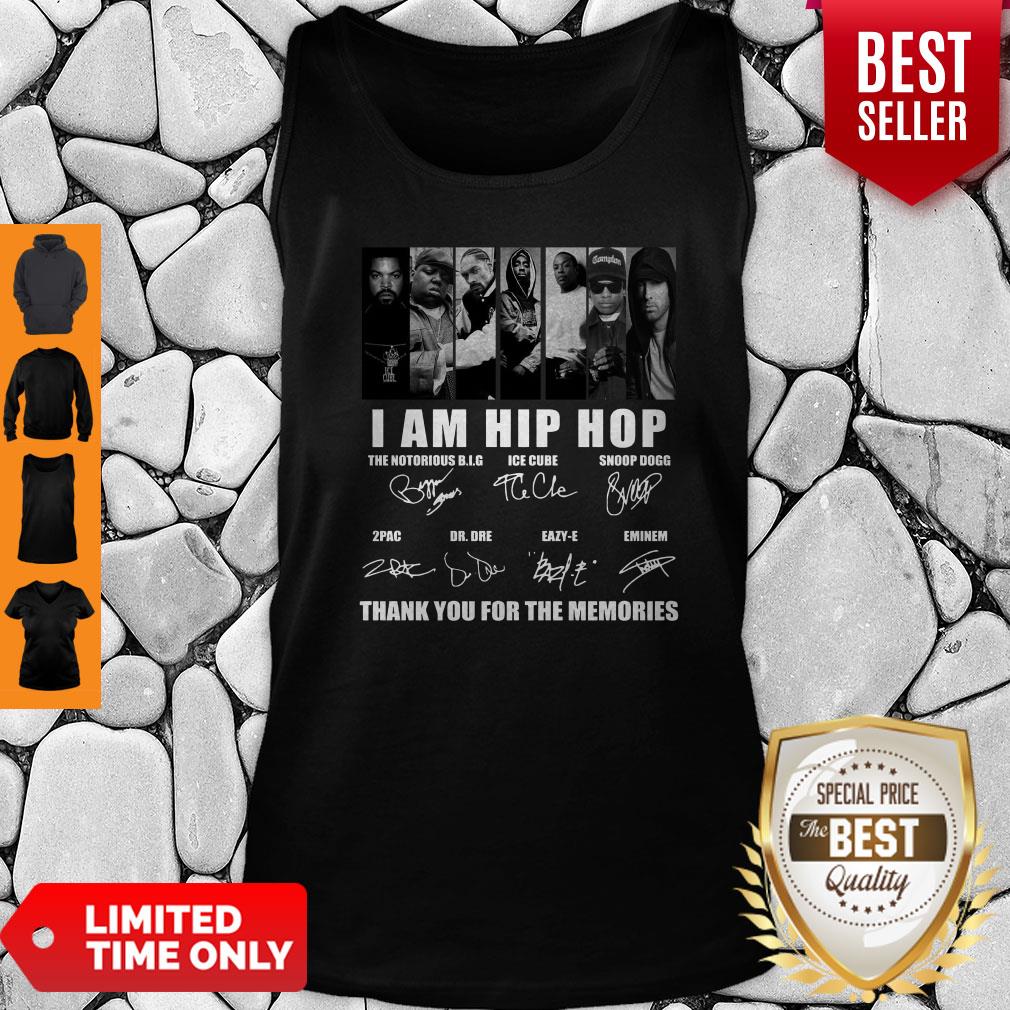 I Am Hip Hop Thank You For The Memories Shirt