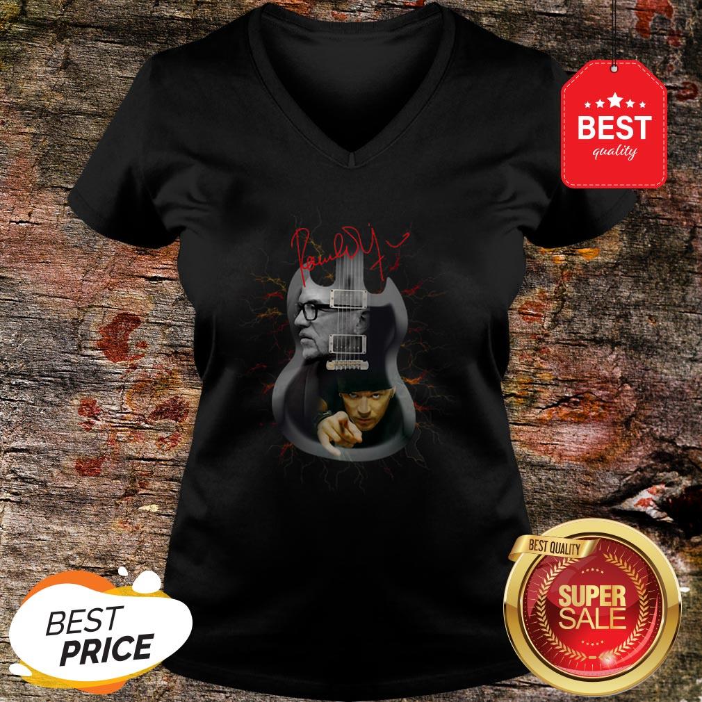 Official Pascal Obispo Guitarist Signature Shirt