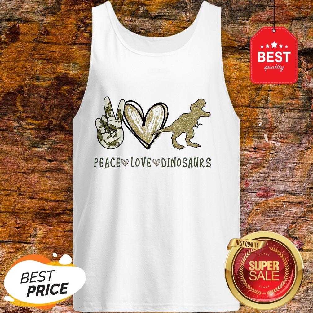 Official Peace Love Dinosaurs Shirt
