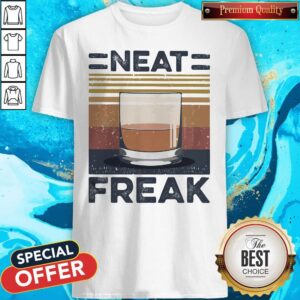Premium Tea Neat Freak Vintage Retro Shirt
