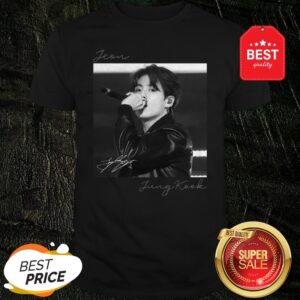 Official Jeon Jung Kook Signature BTS Bangtan Boys Shirt