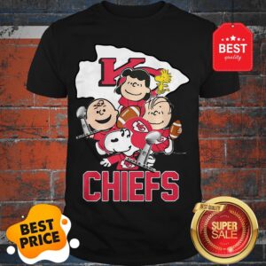 Official Snoopy Kansas City Chiefs Champion Peanuts Characters Shirt