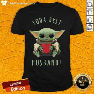 Official Baby Yoda Hug Heart Best Husband Shirt