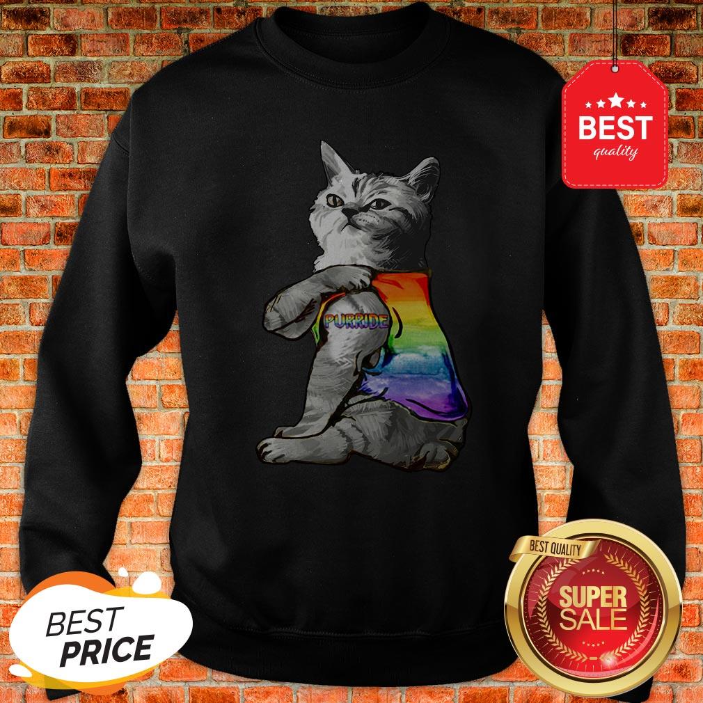 Official LGBT Purride Cat Shirt