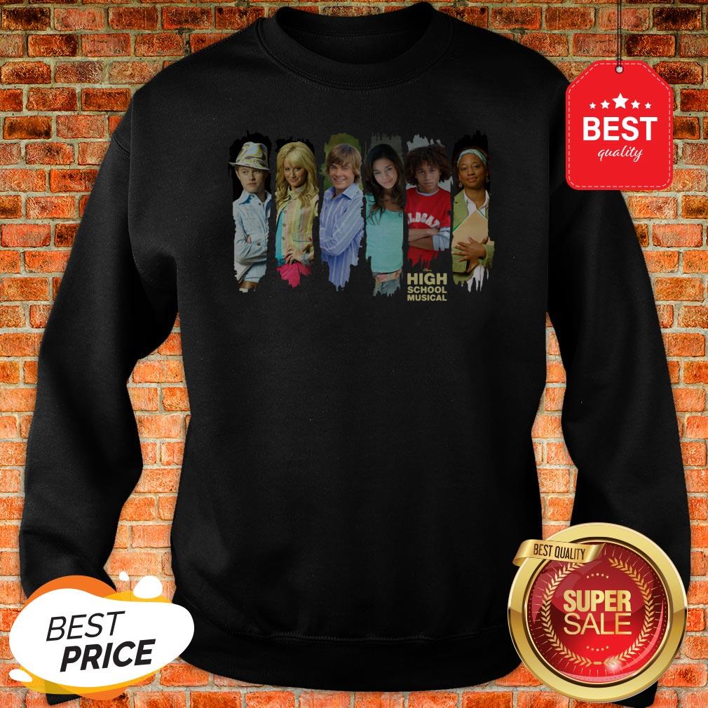 Official Disney Channel High School Musical Characters Shirt