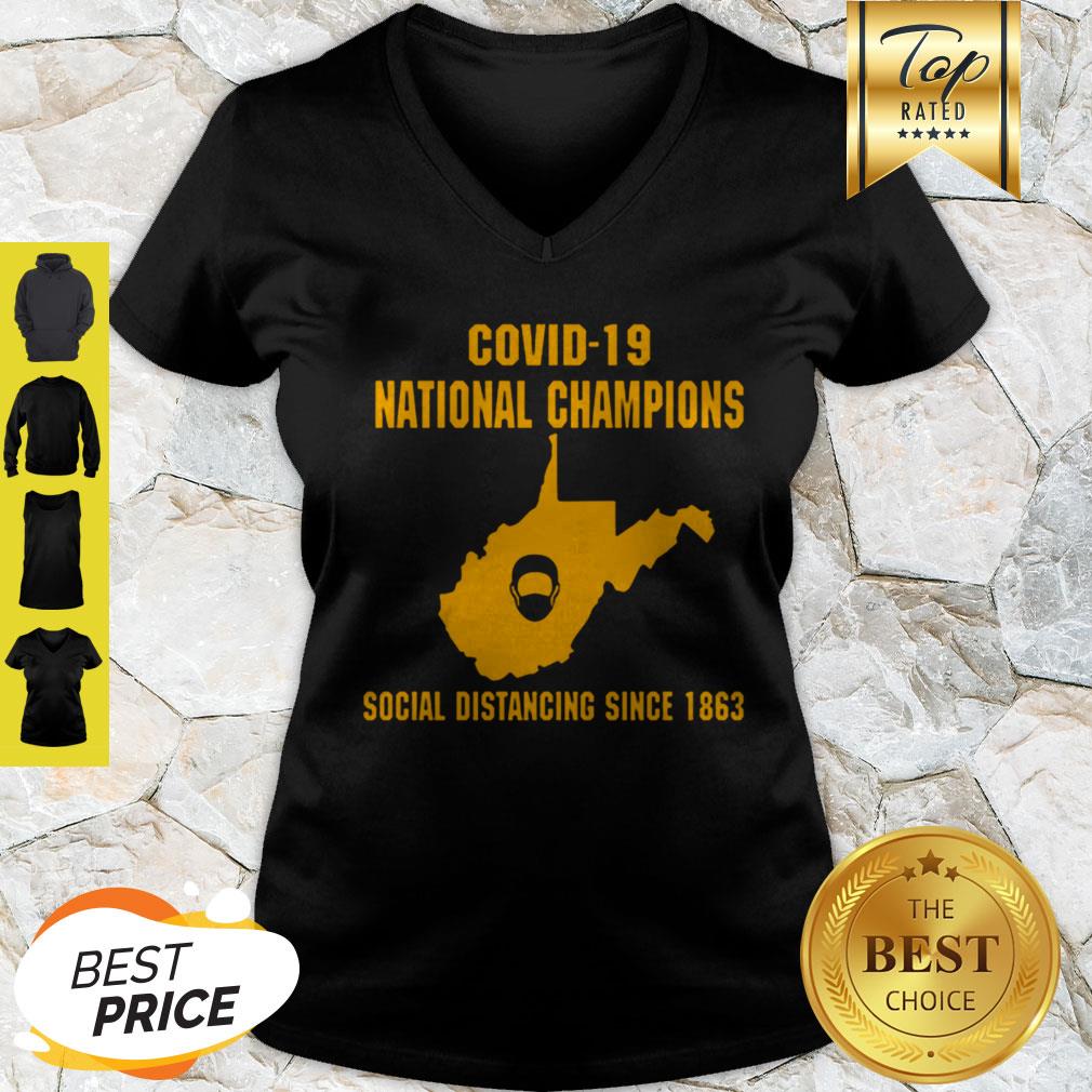 Covid-19 National Champions Social Distancing Since 1863 Shirt