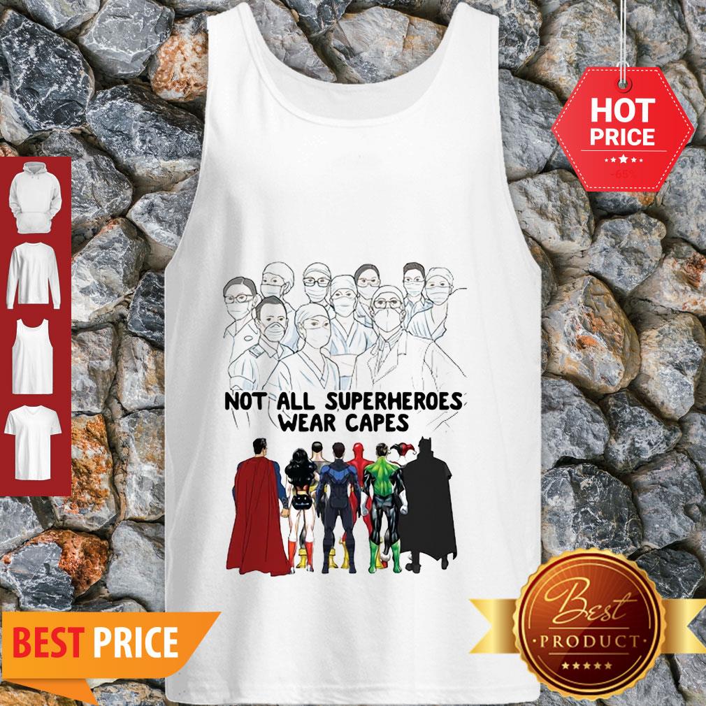 Frontline Staff Not All Superheroes Wear Capes Coronavirus Shirt