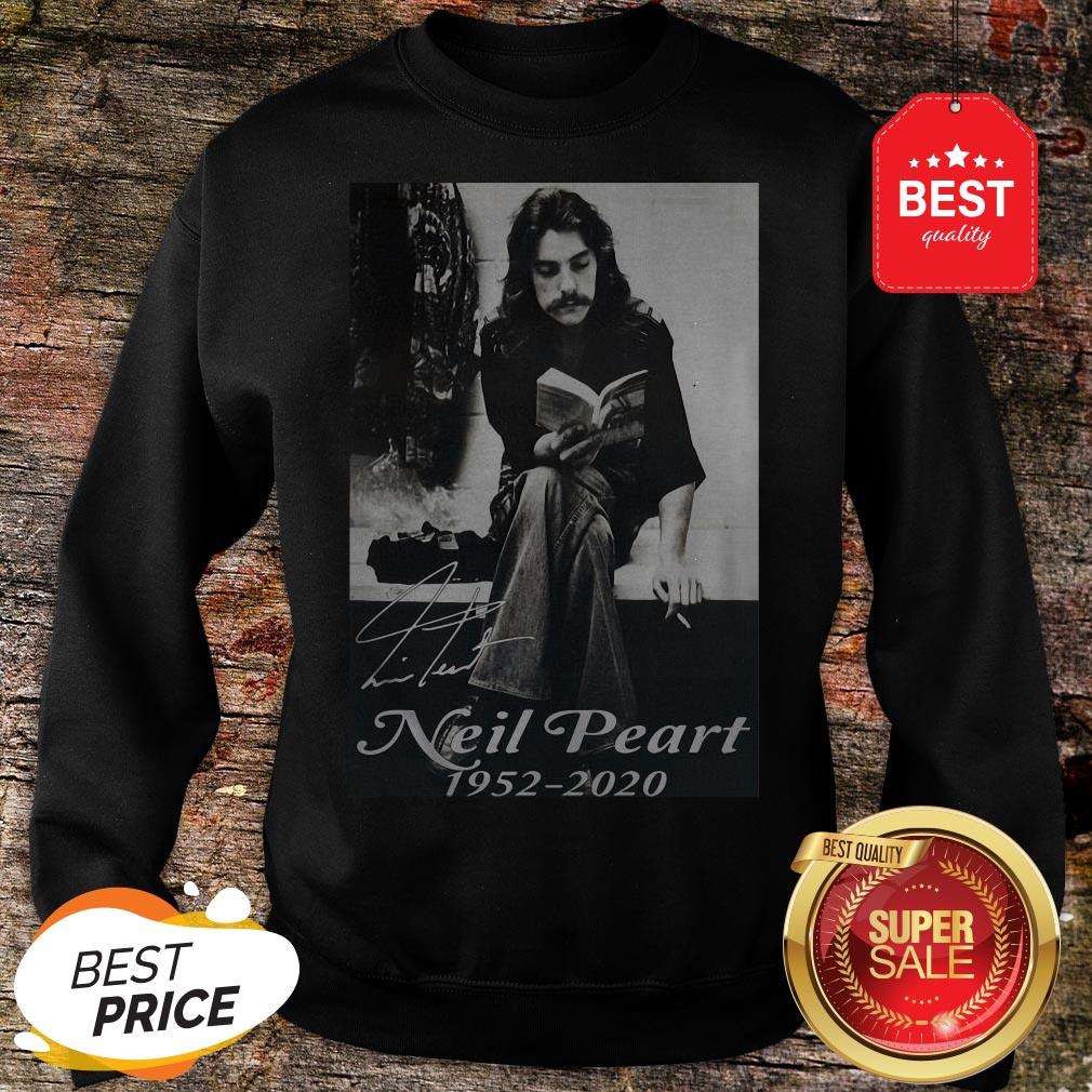 Official Signature Neil Peart 1952 2020 Poster Shirt