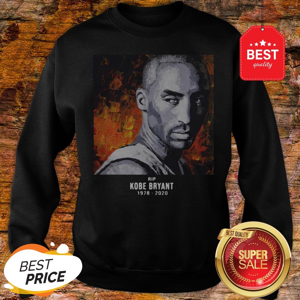 Official Rip Kobe Bryant 1978-2020 Art Oil Paint Shirt