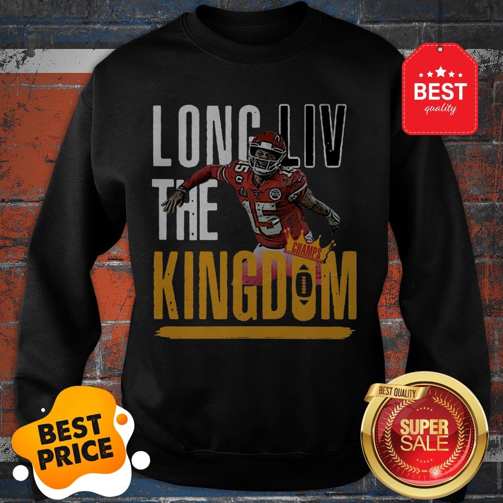 Official Patrick Mahomes Long LIV The Kingdom Shirt