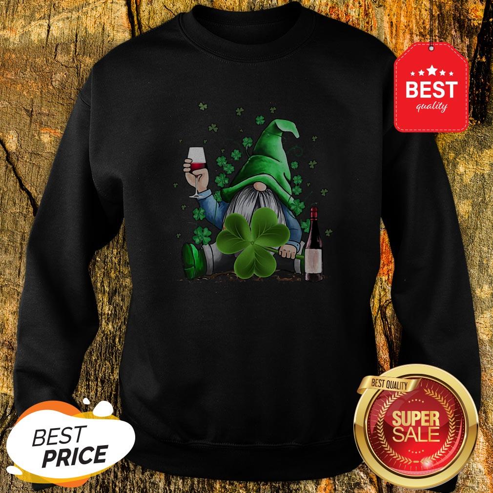 Official Gnomie Irish Drink Wine St. Patrick’s Day Shirt