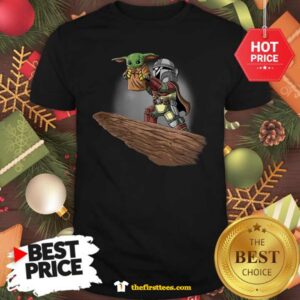 Official The Mandalorian Boba Fett And Baby Yoda Shirt
