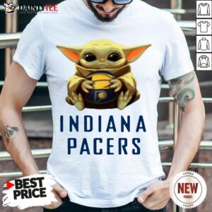 Funny NBA Basketball Indiana Pacers Star Wars Baby Yoda Shirt