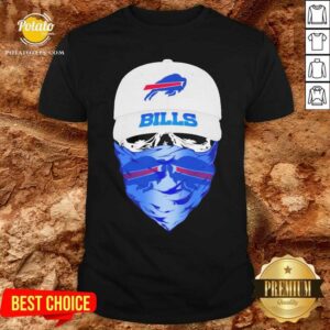Good Skull Face Mask Buffalo Bills Shirt