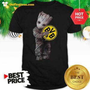 Baby Groot Hug Borussia Dortmund A Good Shirt