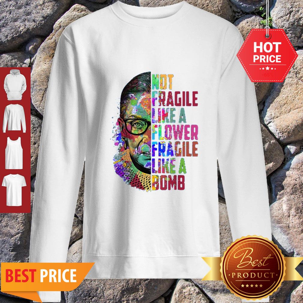 Official Fragile Like A Flower But A Bomb Shirt