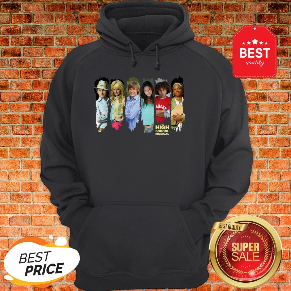 Official Disney Channel High School Musical Characters Shirt