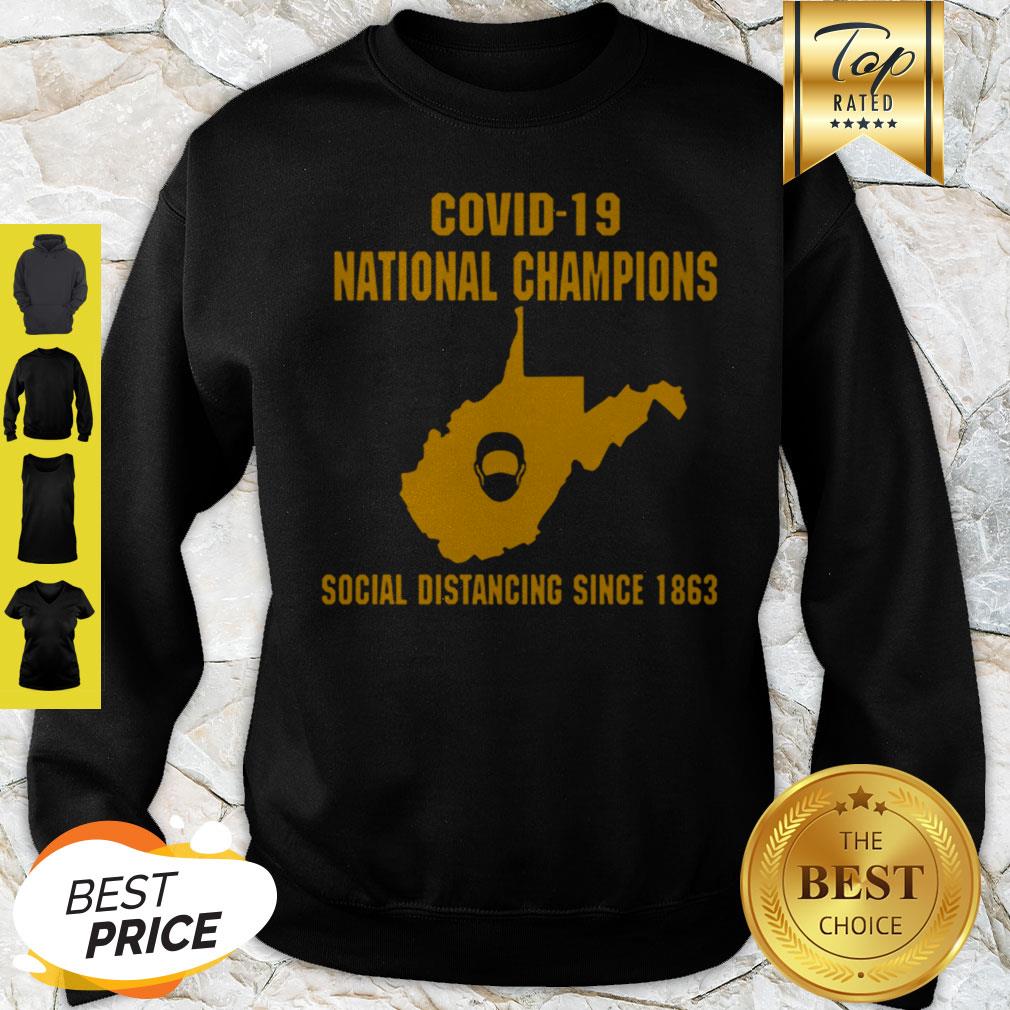 Covid-19 National Champions Social Distancing Since 1863 Shirt