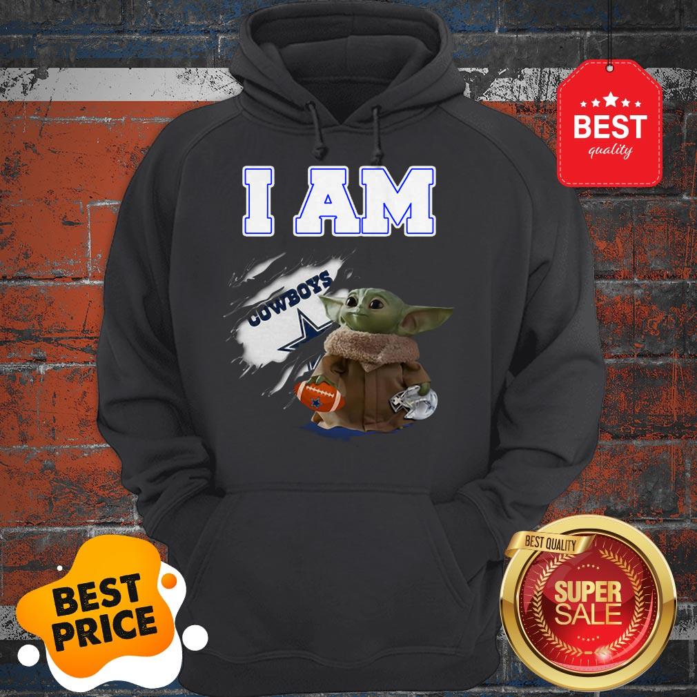Official Baby Yoda I am Dallas Cowboys Inside Me Shirt